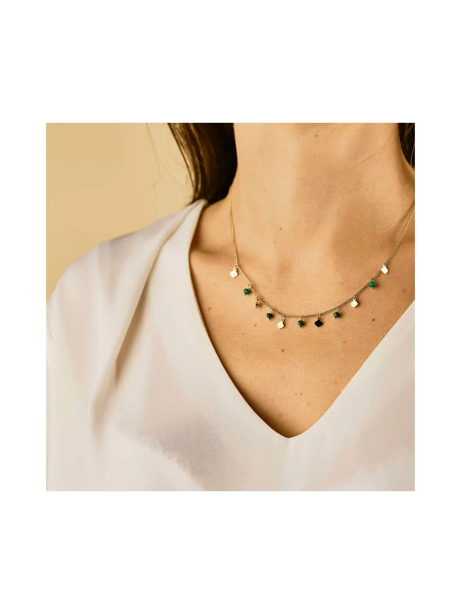 Collier Flora - Vert 2