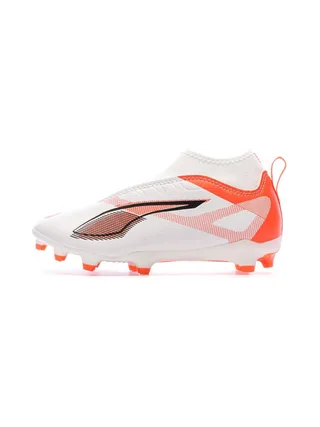 Chaussures de football Blanc/Rouge Garçon Puma Ultra 5 1
