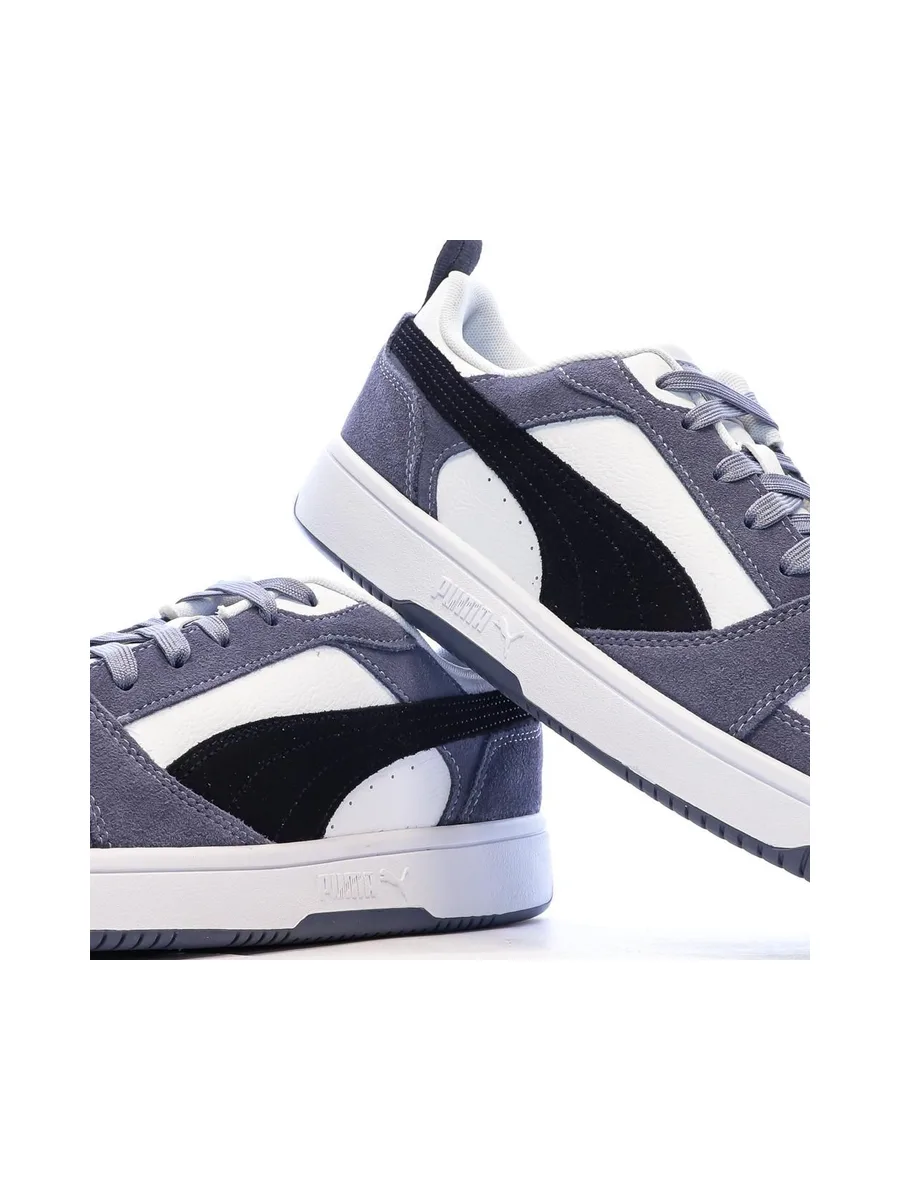 Baskets Blanches/Noires/Bleu Mixte Puma Caven 2.0 8