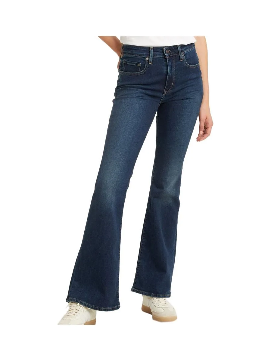 Jeans 726 Bleu Foncé Femme Levi's Flare 1