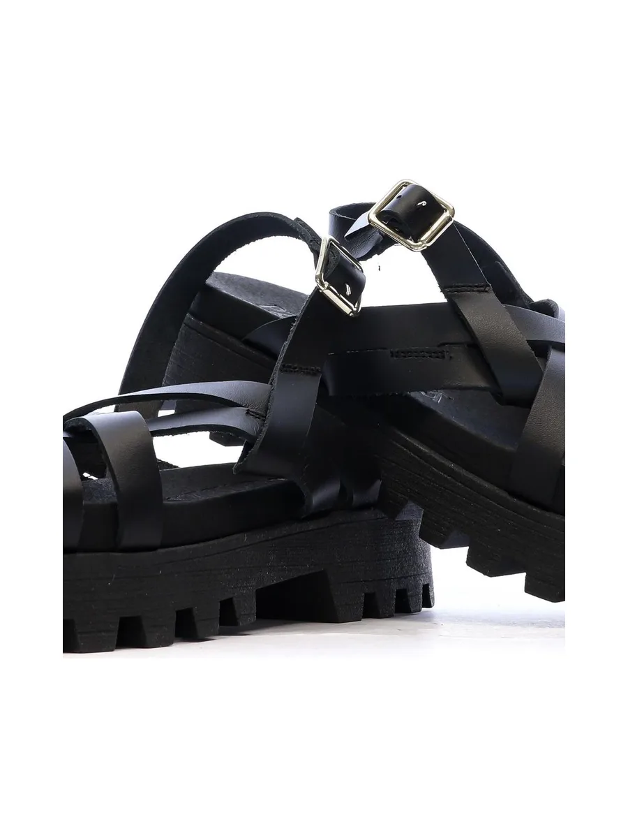 Sandales Noires Femme Pare Gabia Dafne 8