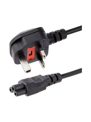 1m C5 UK Laptop Power Cord - BS-1363 1