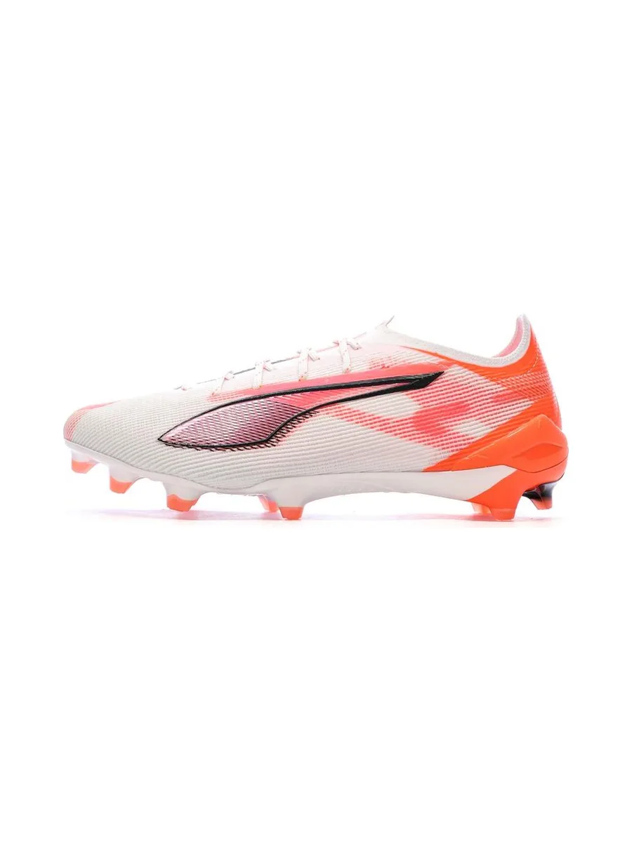 Chaussures de football Blanches/Oranges Homme Puma Ultra 5 Ultimate 2