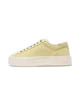 Baskets Jaunes Femme Tommy Hilfiger Foxing Flatform 1