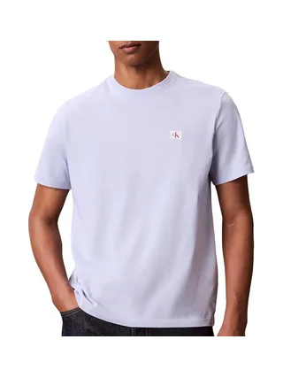 T-Shirt Mauve Homme Calvin Klein Jeans Badge L4G 1