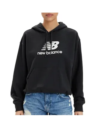 Sweat Noir Femme New Balance French Terry 1