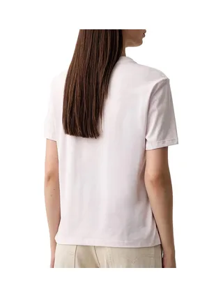 T-Shirt Rose Clair Femme Calvin Klein Jeans Varsity 2