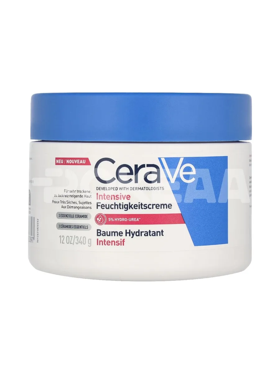 CeraVe Intensive Moisturizing Cream For Very Dry, Itchy Skin 340g 1