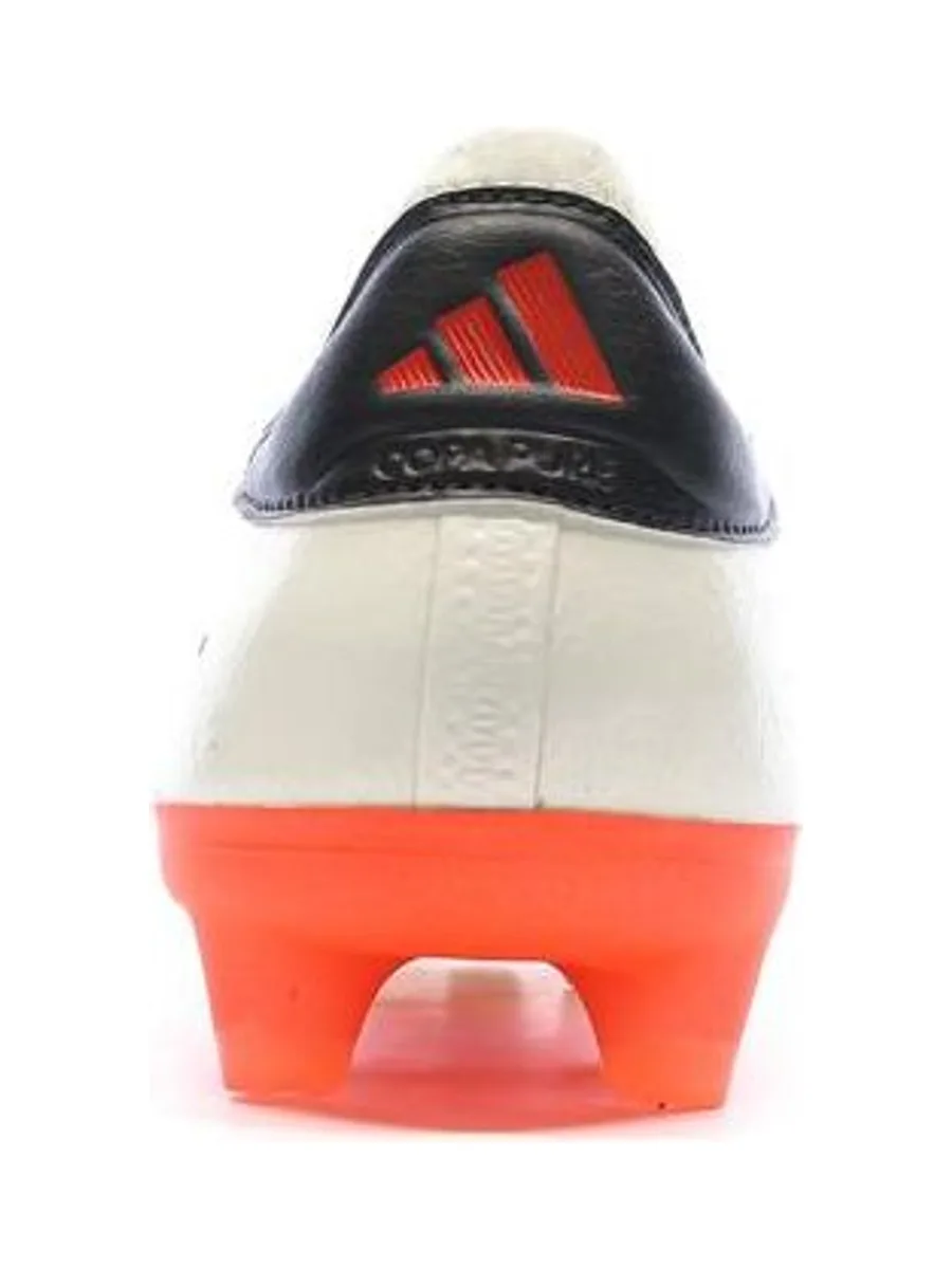 Chaussures de Foot Ecru/Orange Homme Adidas Copa Pure 2 Elite KT FG 4