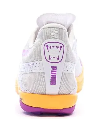 Chaussures Athlétisme Blanc/Rose Mixte Puma Crossfox Nitro Elite 3