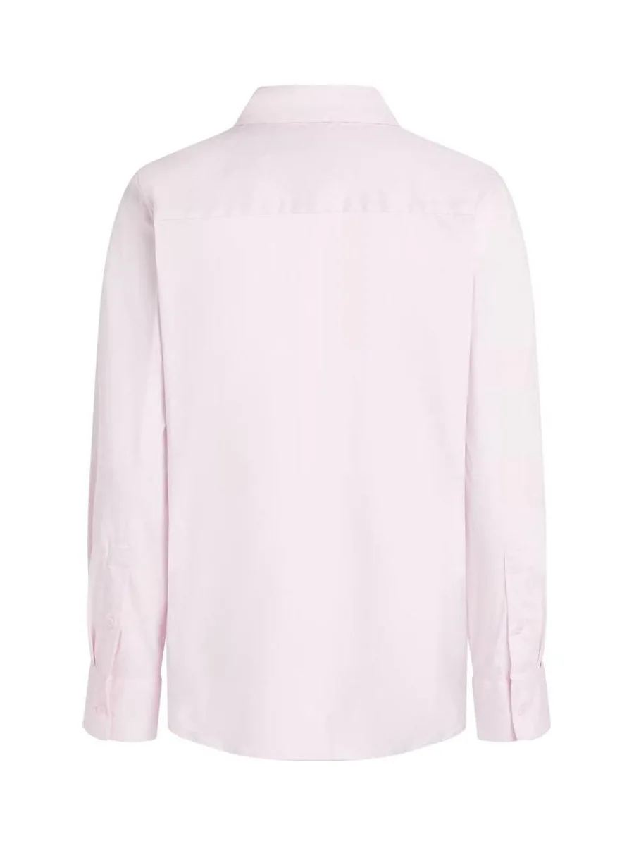 Chemise Rose Femme Tommy Hilfiger Ess Poplin Regular S 2