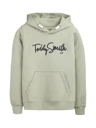 Sweat Vert/Noir Garçon Teddy Smith Evry 1