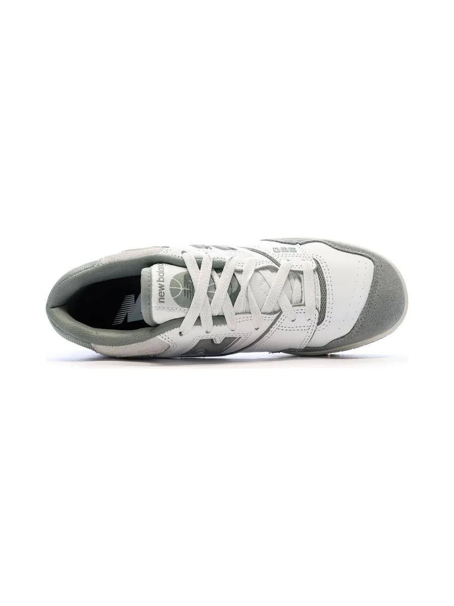 Baskets Blanches/Grises Femme New Balance Bb550 5