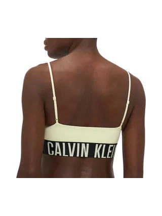 Brassière Verte Femme Calvin Klein Jeans Unlined 2
