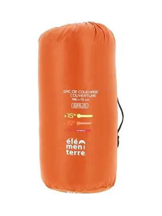 Sac de Couchage Orange Enfant Élémenterre Junior 1