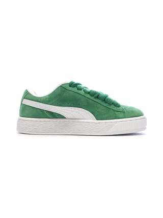Baskets Verte Femme Puma Suede XL 2