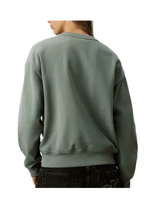 Sweat Vert Femme Calvin Klein Jeans Archive 2