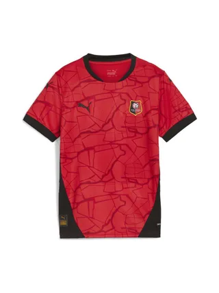 Stade Rennais Maillot Réplica Domicile Rouge Junior Puma 2024/2025 1