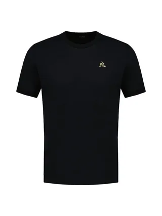 T-Shirt Noir Homme Le Coq Sportif N°1 D'or 1