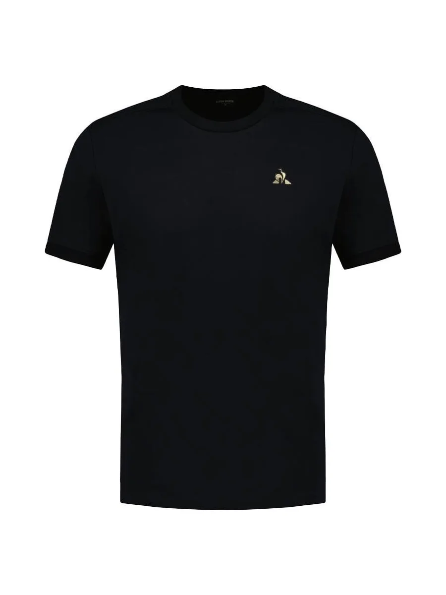 T-Shirt Noir Homme Le Coq Sportif N°1 D'or 1