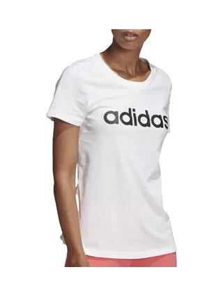 T-Shirt Blanc Femme Adidas DU0629 1