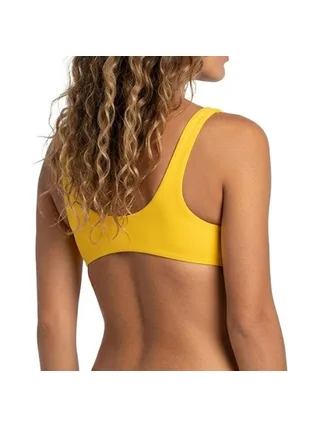 Haut de Maillot de Bain Jaune Femme Les Antillaises Le Madinina 2