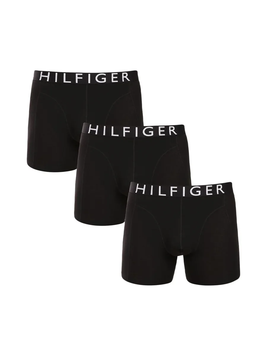 Lot de trois Boxers Noir Homme Tommy Hilfiger UM0UM03690 2