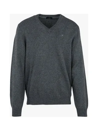 Pull HACKETT en laine d'agneau à col en V 5