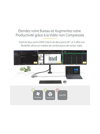 USB-C Triple-Monitor Multiport Adapter 10