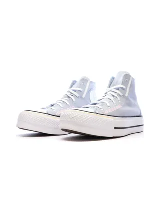 Baskets Bleu Clair Femme Converse Chuck Taylor All Star Lift 6