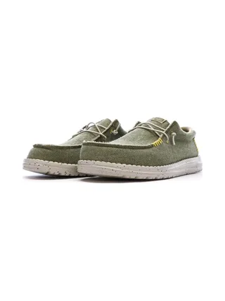 Chaussures Vert Homme Hey Dude Olive 6
