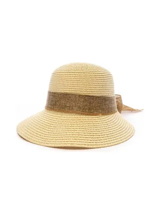 Chapeaux Beige Via Lorenzo Pan Coupe Naturel 1
