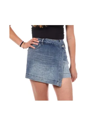 Jupe Short Bleu Femme Monday Premium 128 1