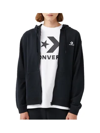Veste Zippé Noir Homme Converse Classic 2