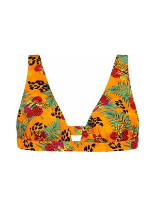 Haut de Maillot de bain Orange Femme Grain de Sable Diana 1