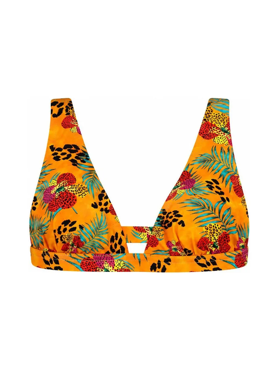 Haut de Maillot de bain Orange Femme Grain de Sable Diana 2