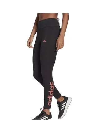 Legging Noir Femme Adidas Lin 1