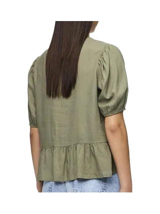 Blouse Kaki Femme Pieces Pia 2/4 2