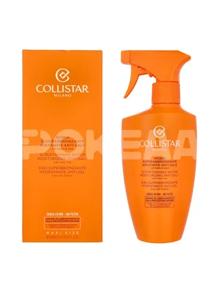 Collistar Supertanning Water With Aloe Milk 400ml - For Hair Face And Body 1