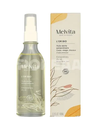 Melvita L'Or Bio Extraordinary Dry Oil 100ml - Body,Face,Hair 1