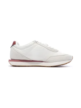 Baskets Blanc/Rouge Femme Calvin Klein Jeans Retro 2