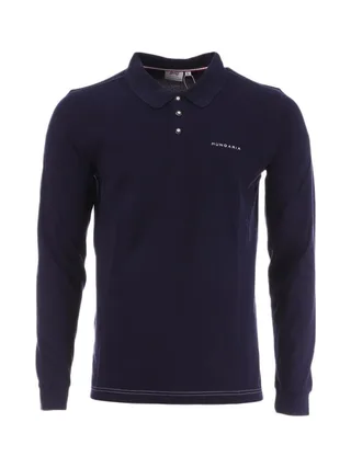 Polo Manches Longues Marine Homme Hungaria Merapi 1