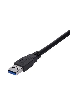 1m Black USB 3.0 Extension Cable M/F 2