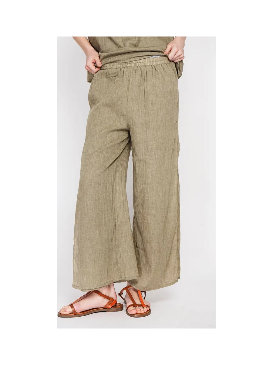 Pantalon taille haute style portefeuille 16