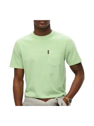 T-Shirt Vert Homme Superdry Classic Essential 1