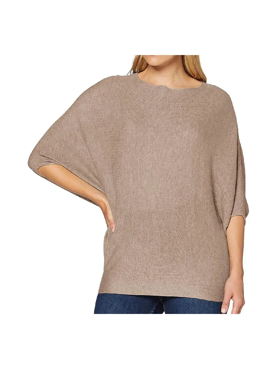 Pull Beige manches 3/4 Femme JDY New Behave 1