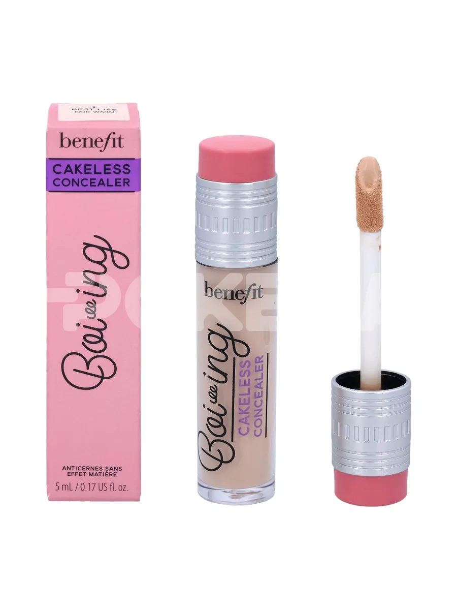 Benefit Boi-ing Cakeless Concealer 5ml - #02 Best Life Fair Warm, 24 Hour Waterproof 1
