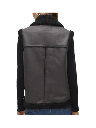 Veste Sans Manches Noire Femme Vero Moda Waistcoat 2