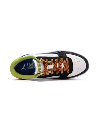 Baskets Blanches/Noires/Bleu/Vertes Garçon Puma Caven 2.0 Starblitz 4