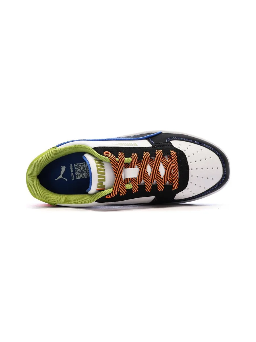 Baskets Blanches/Noires/Bleu/Vertes Garçon Puma Caven 2.0 Starblitz 5